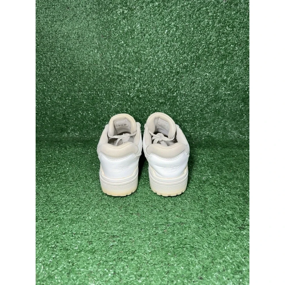 New Balance 550 Womens Size 6.5 White Leather Comfort Shoes Walking Sneakers